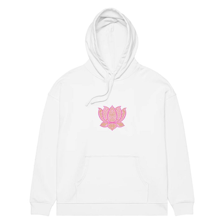 Golden Lotus Organic Hoodie product image (2)
