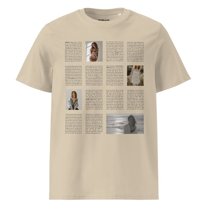 La Fabrique Sessions Lyrics – Organic Cotton T-Shirt product image (1)