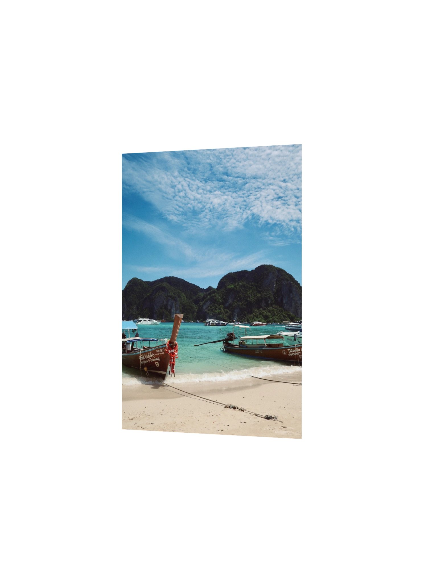 Phi Phi Islands - Traditional Longtail Boats – (Print Only) product image (3)