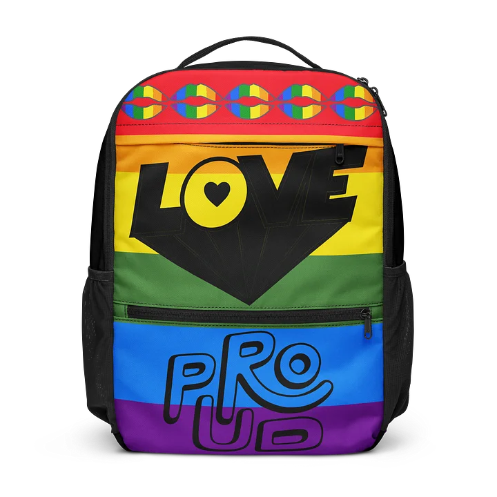 LOVE PROUD Rainbow Utility Backpack product image (1)