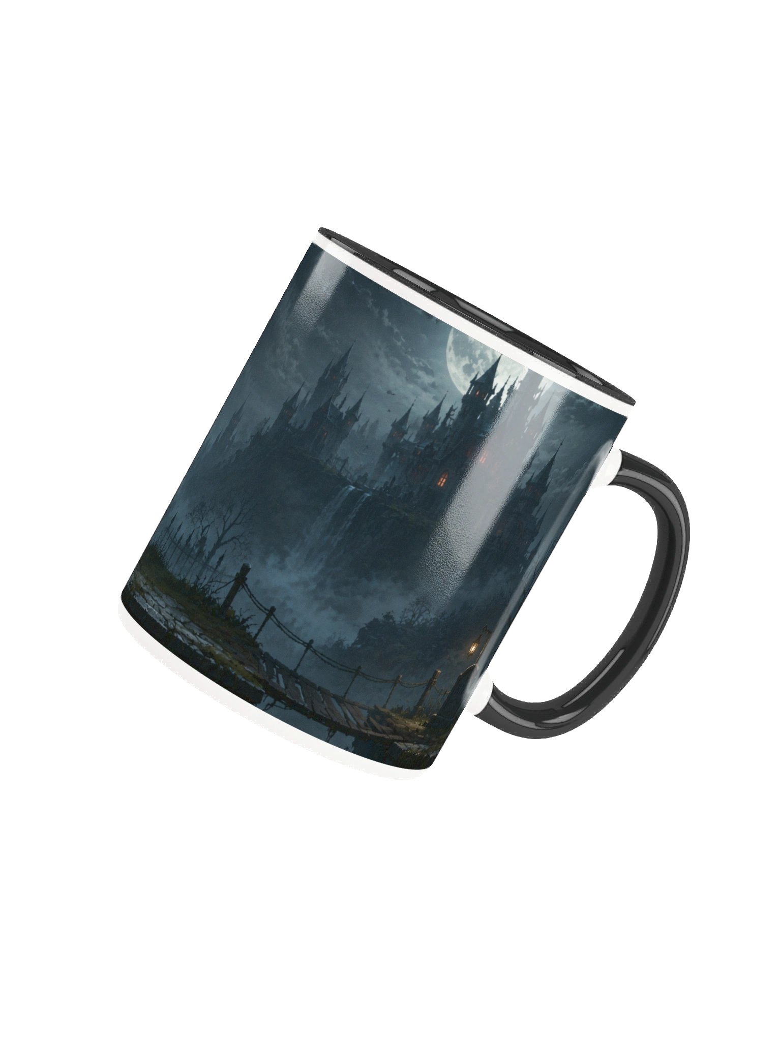 Moonlit Castle Spooky Fantasy Mug product image (38)