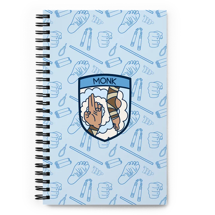 Monk Sprial Bound Notebook product image (1)