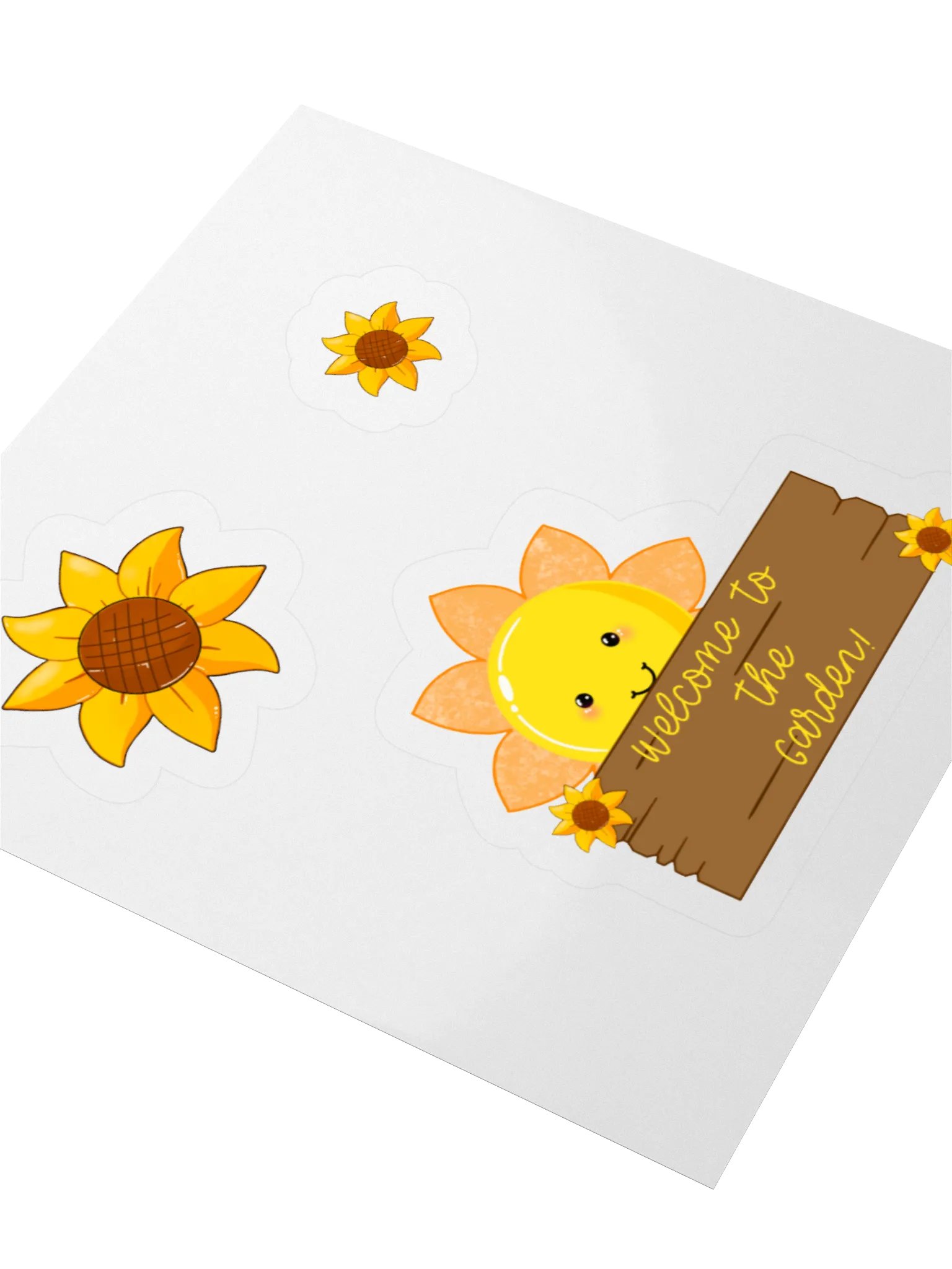Cheerful Garden Welcome Sticker Set product image (8)
