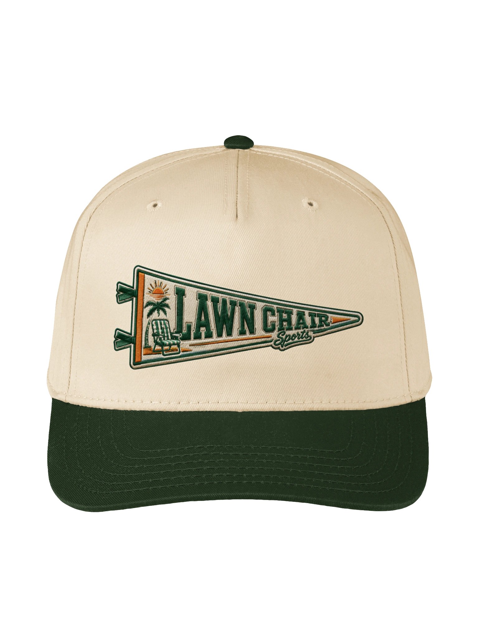 Lawn Chair Sports Pennant Two-Tone Hat product image (1)
