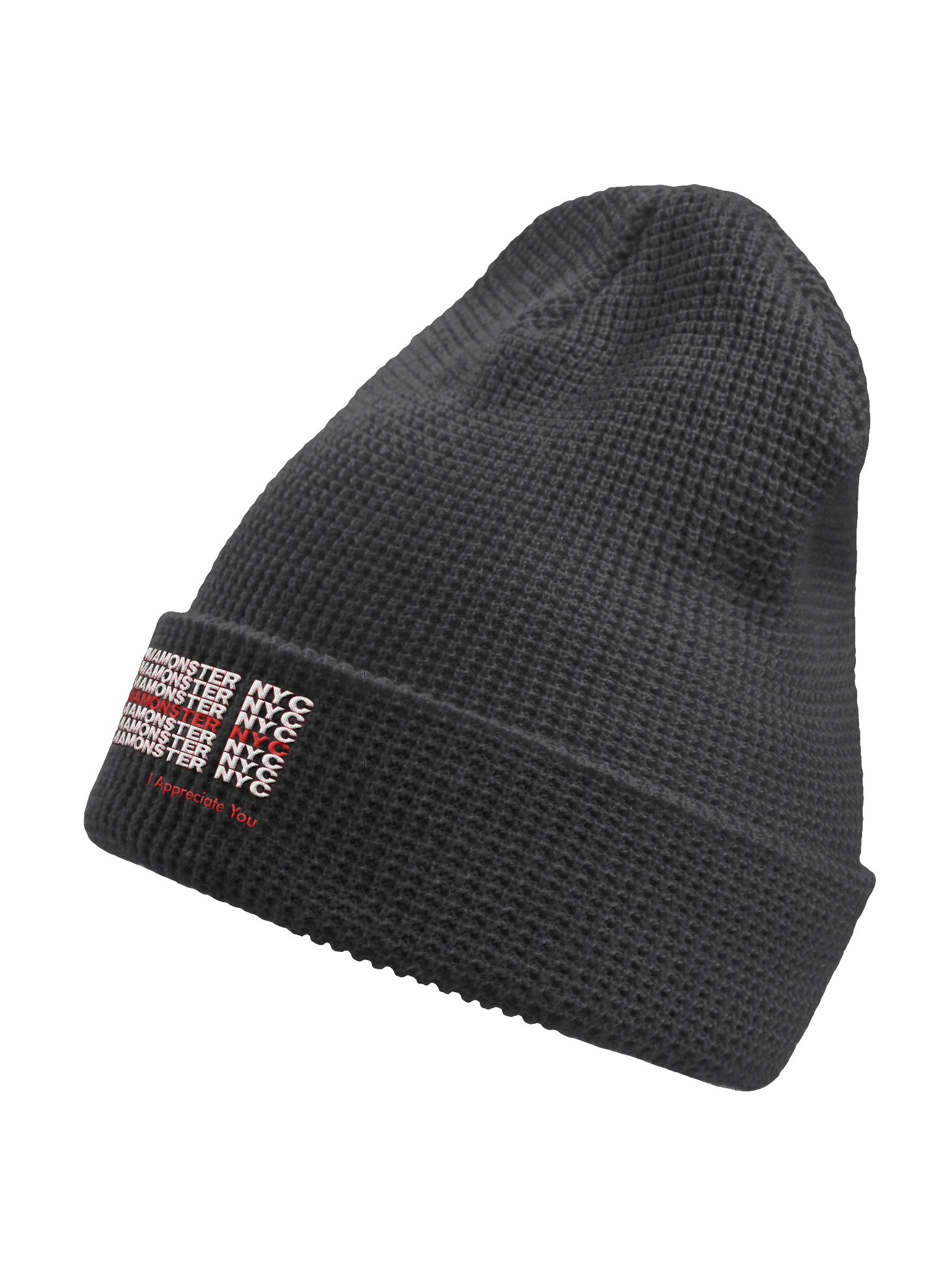 KumaMonsterNYC Waffle Beanie product image (2)