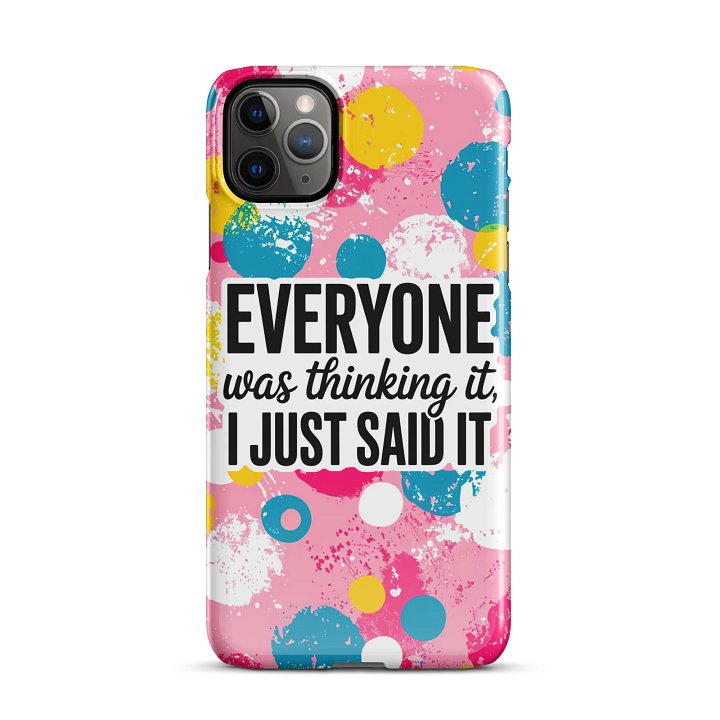 Bold Utterance Snap Case product image (30)