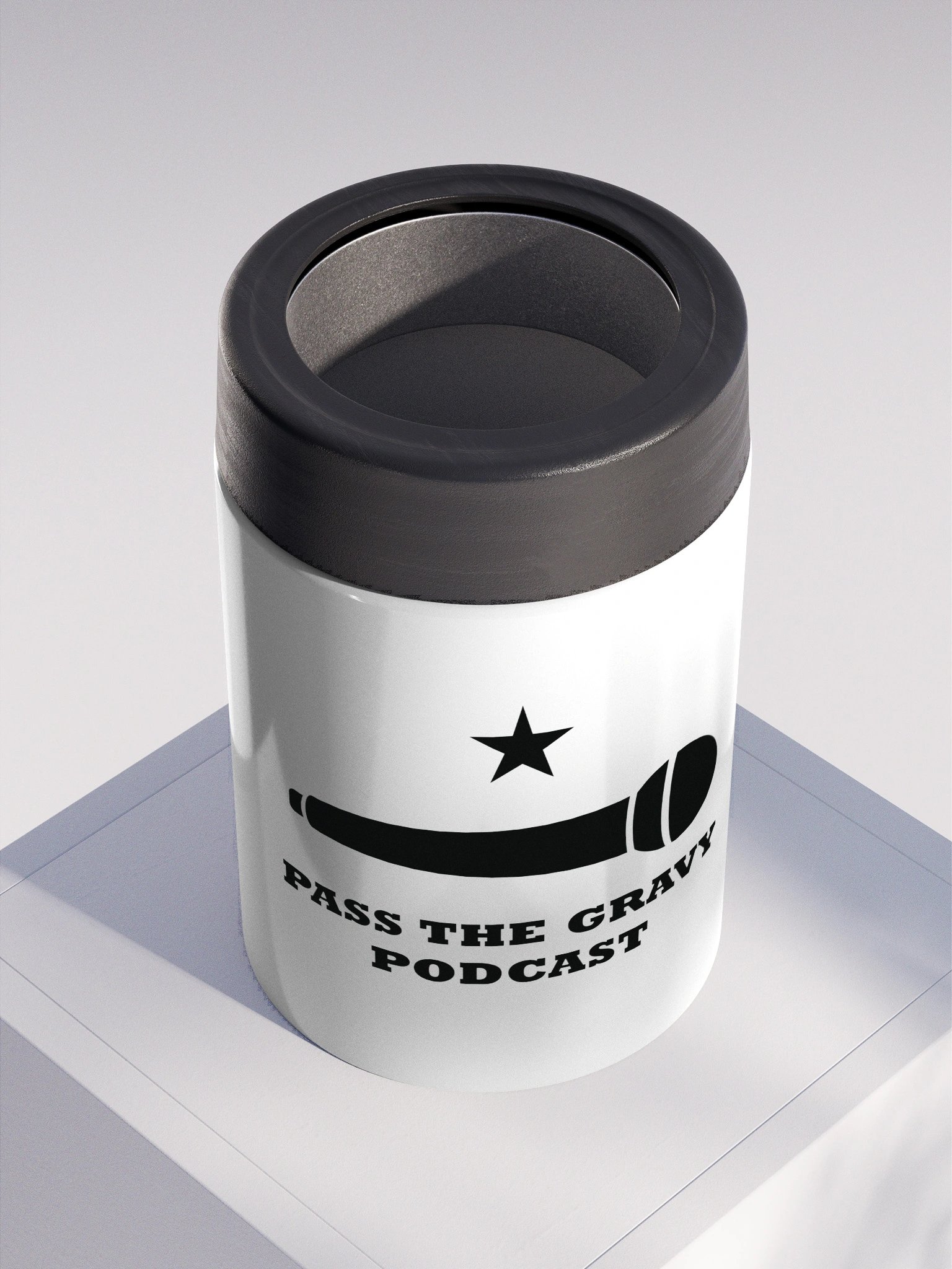 Pass the Gravy Stainless Steel Koozie product image (2)
