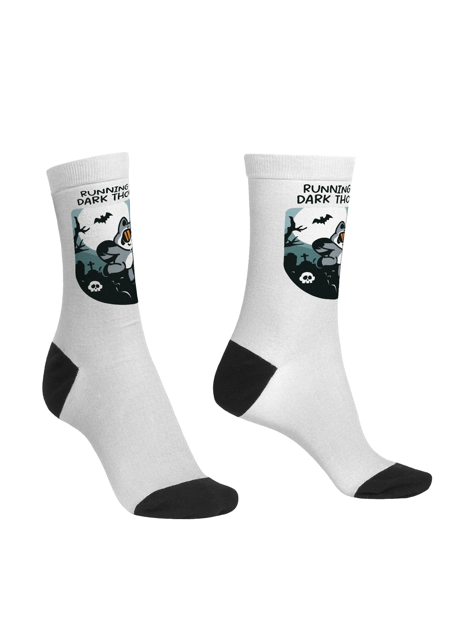 Running From My Dark Thoughts Socks product image (3)
