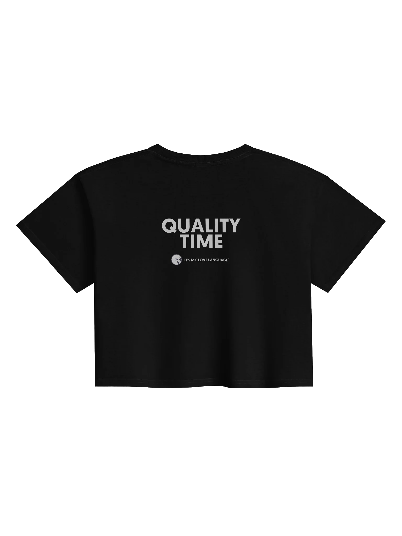 Quality Time (Hint Hint) — Women's Crop Top product image (3)