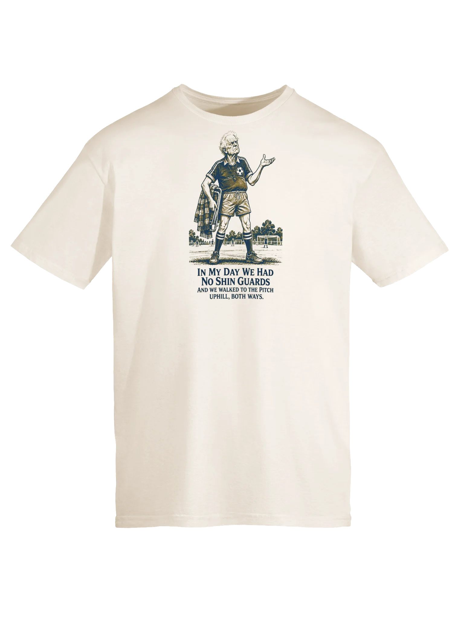 Old-School Grandpa Soccer Humor Tee product image (5)