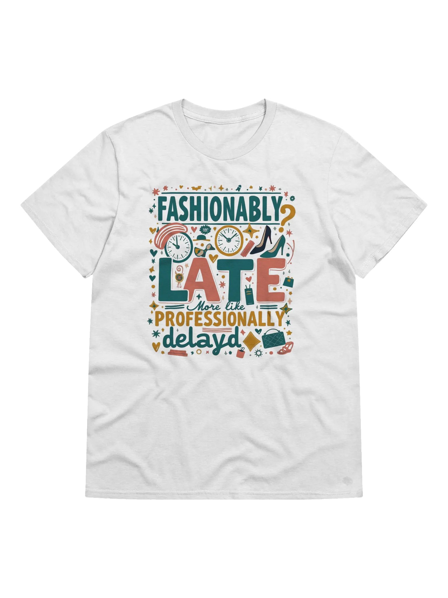 Fashionably Late Relaxed Fit Ring-Spun Cotton T-Shirt product image (2)
