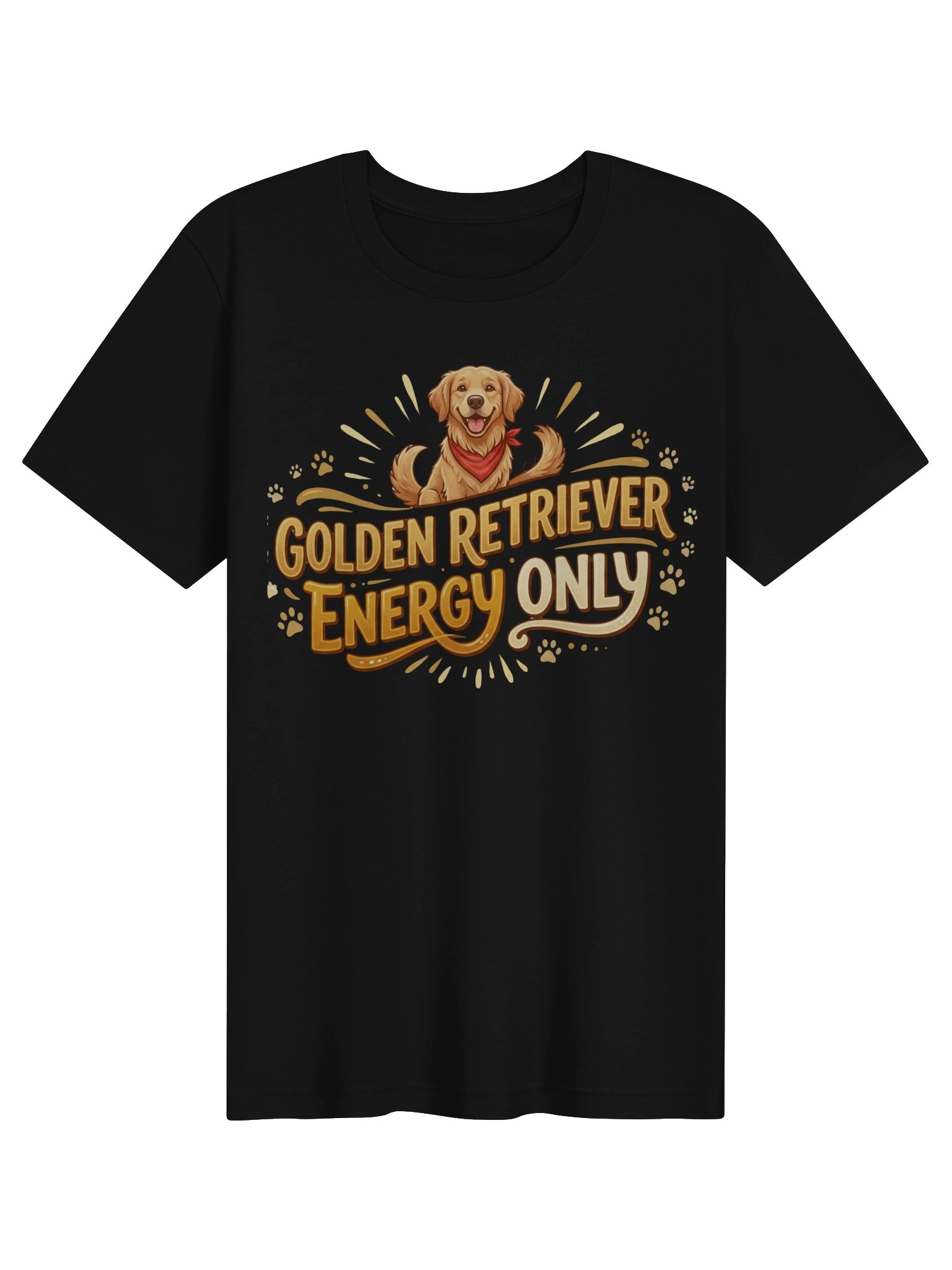 GOLDEN RETRIEVER ENERGY ONLY T-SHIRT product image (1)
