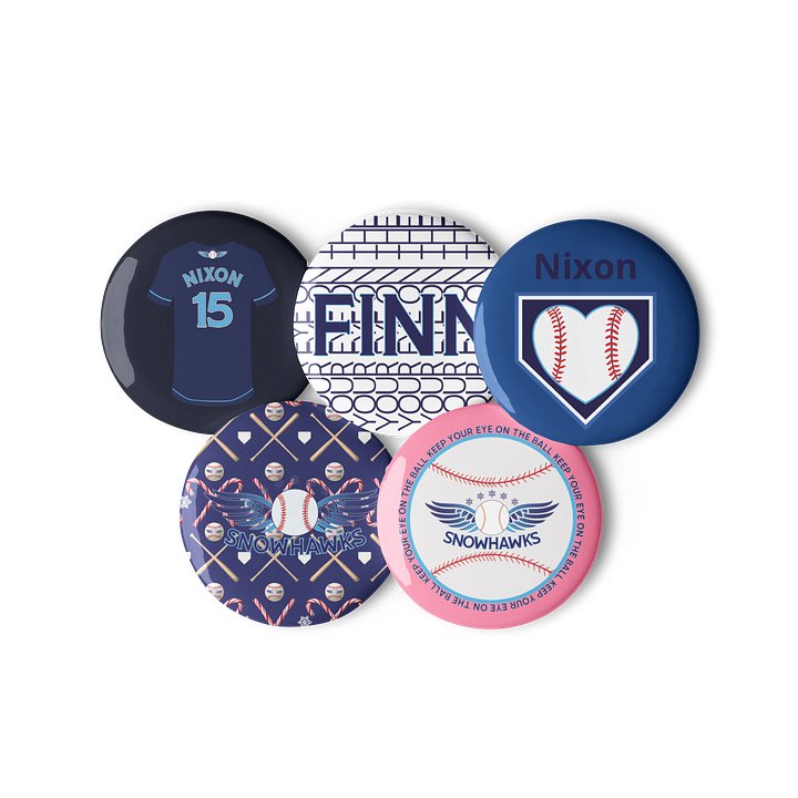 Snowhawks Nixon Pins product image (2)