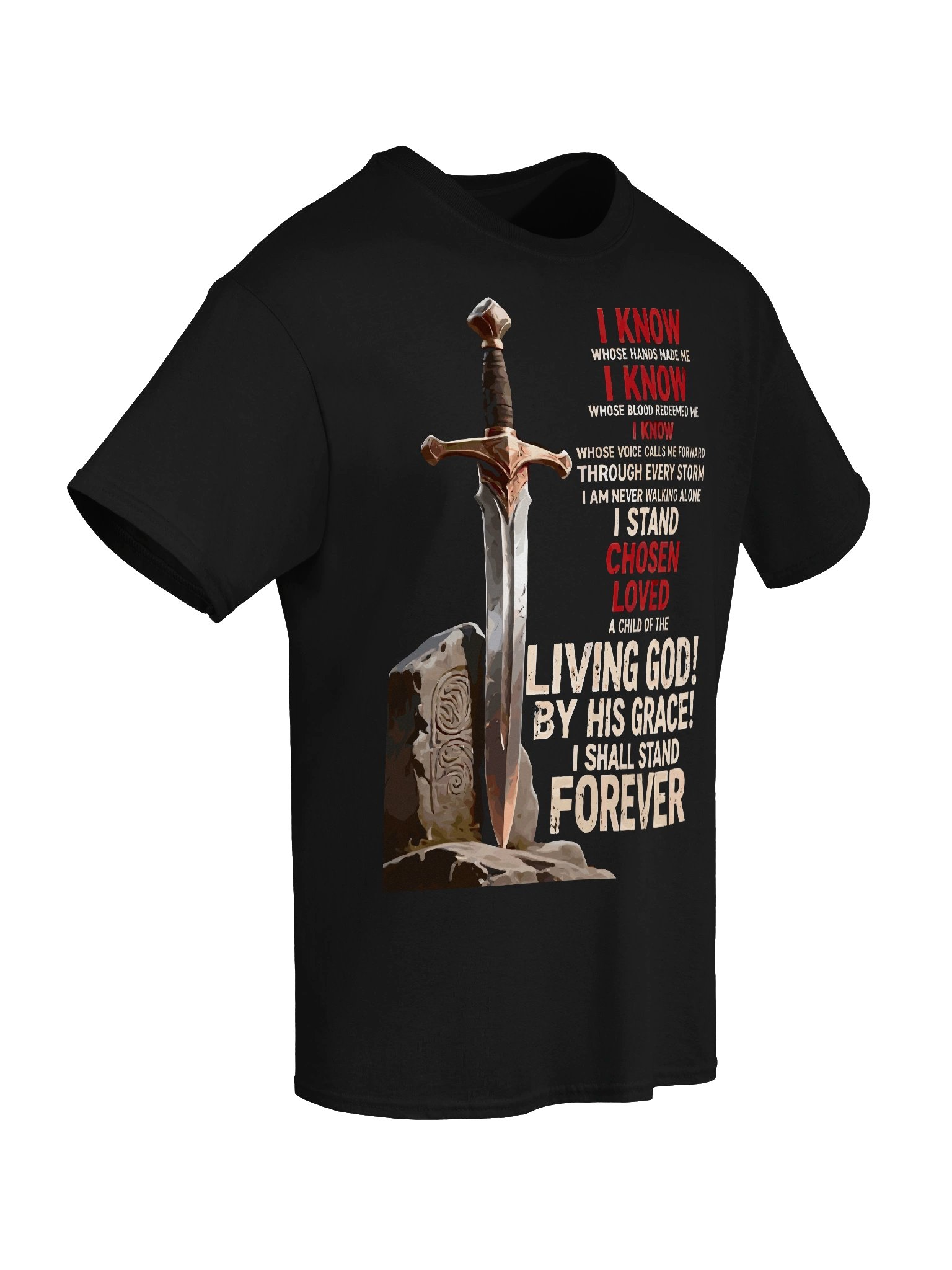 Chosen by Grace Christian Tee product image (6)