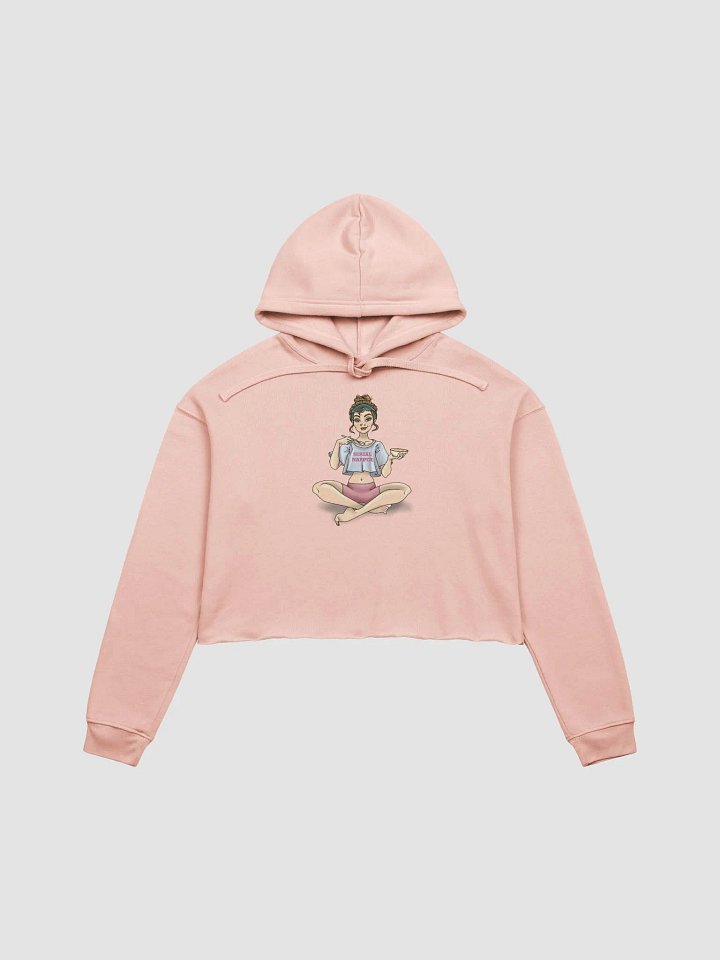 Serial Napper Girly Girl Crop Hoodie product image (1)
