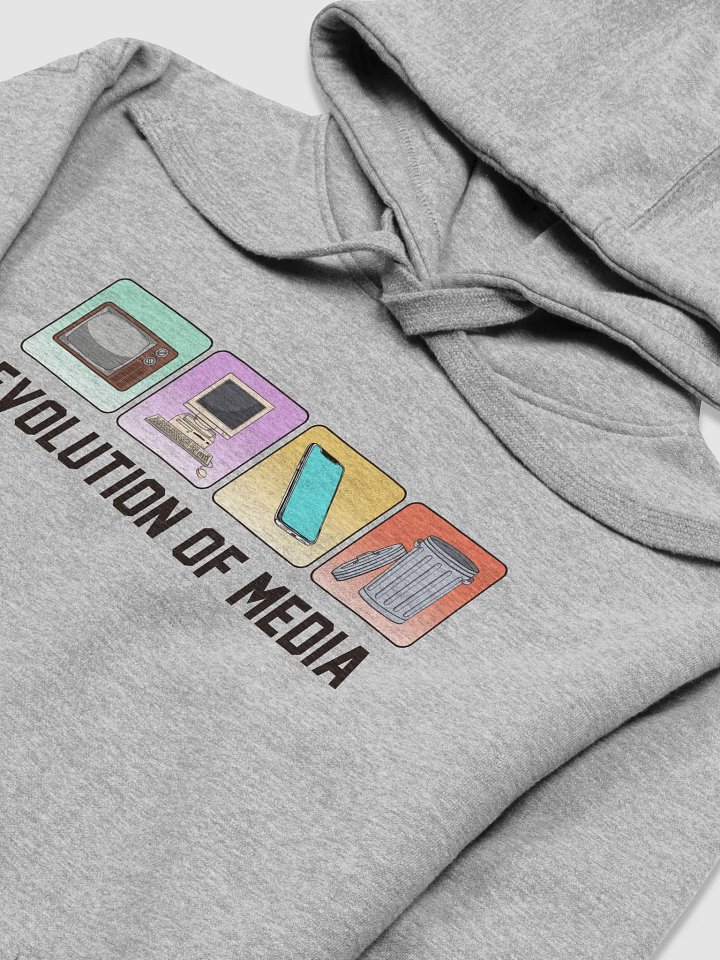 Evolution of Media - Premium Hoodie product image (2)