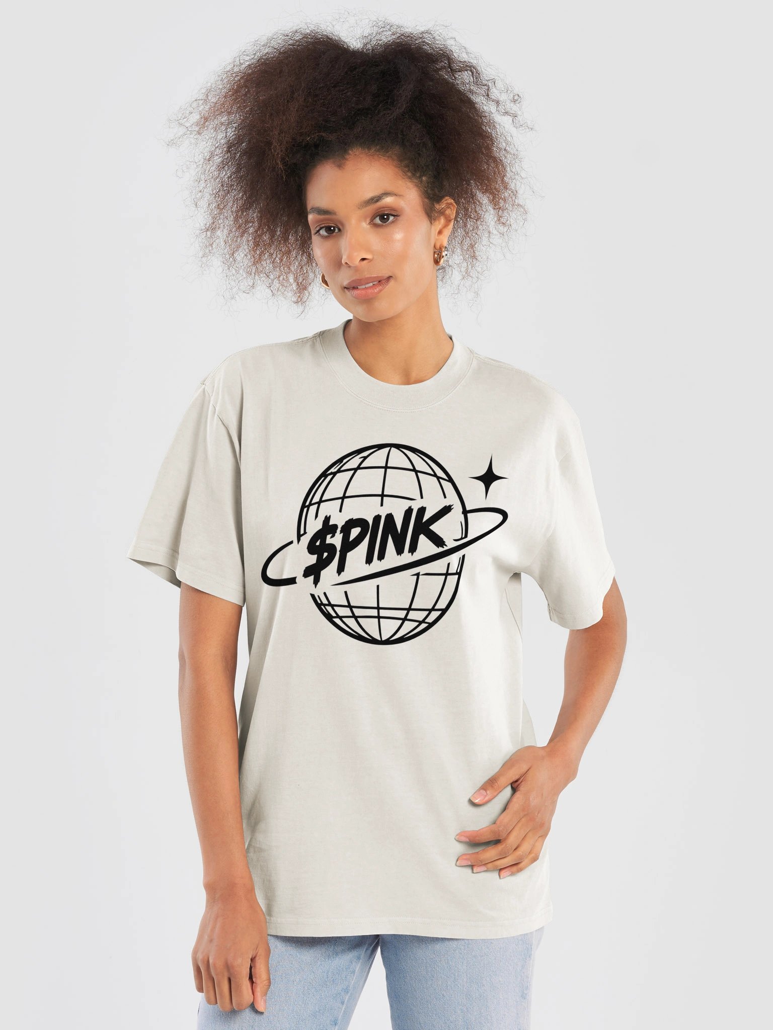 $PINK Orbit Oversized Tee product image (5)