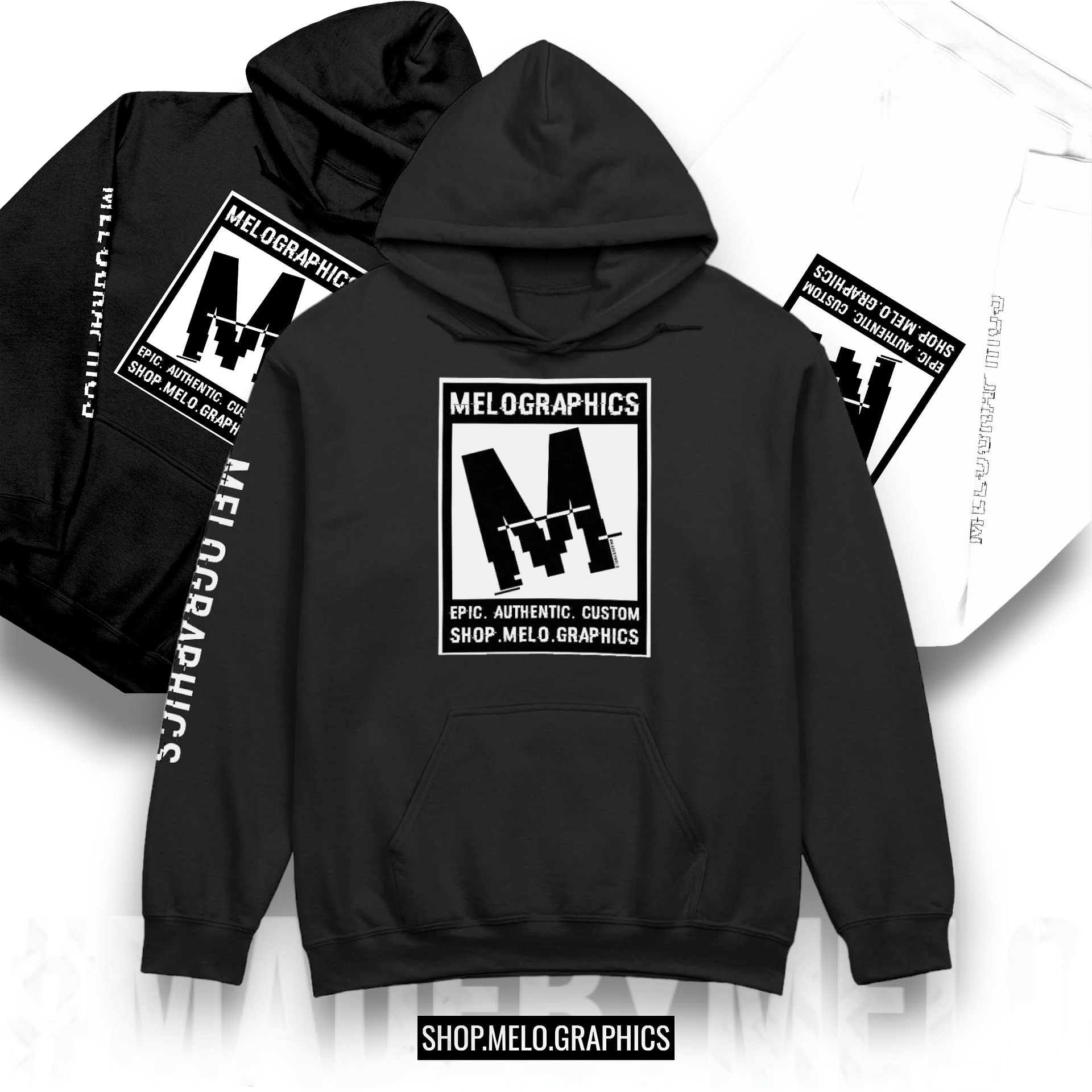 Rated M for MELO - Classic Hoodie | #MadeByMELO product image (8)
