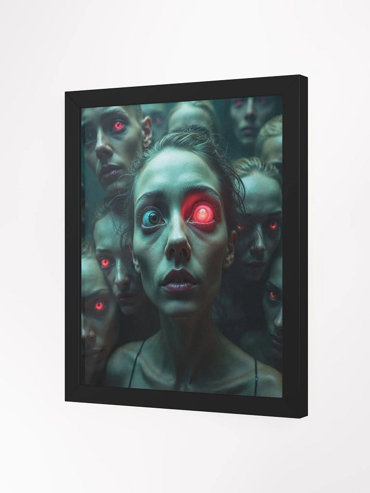 Crimson Gaze Framed Print product image (7)