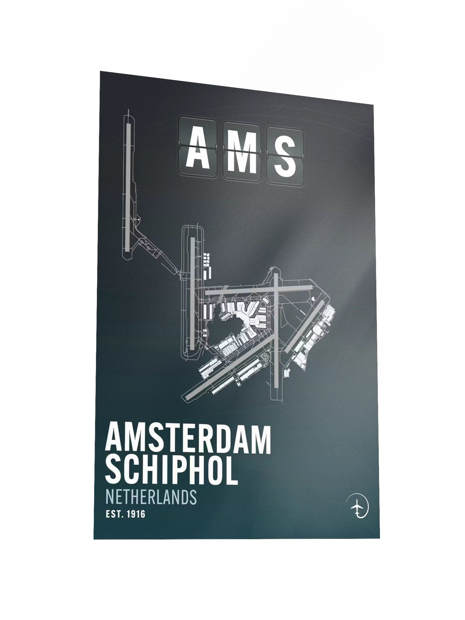 Amsterdam Schiphol AMS Poster product image (3)