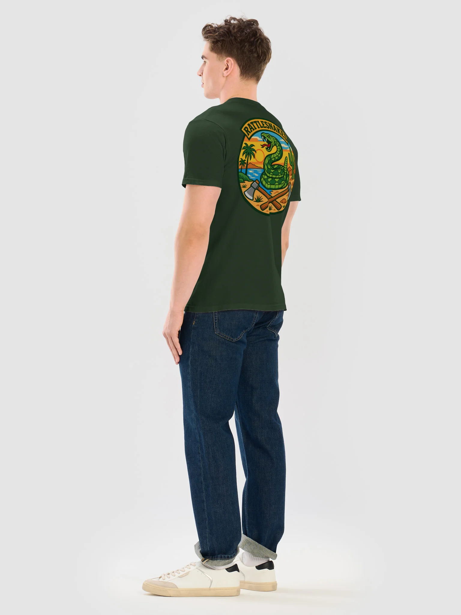 Green Patch Back Tee product image (6)