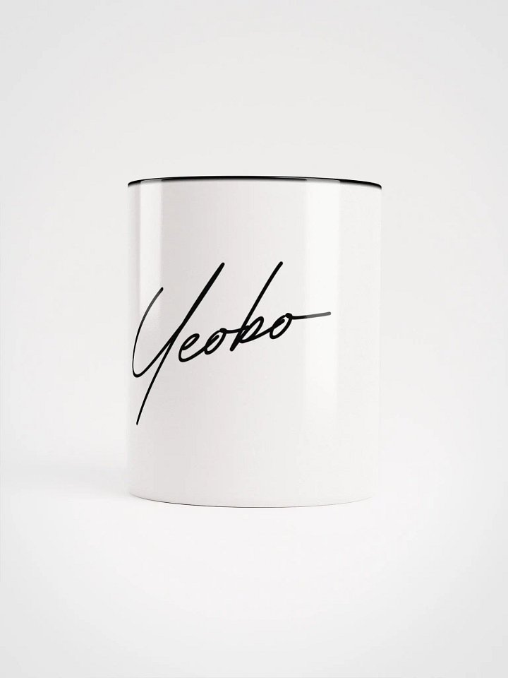 Yeobo Signature Mug Black product image (3)