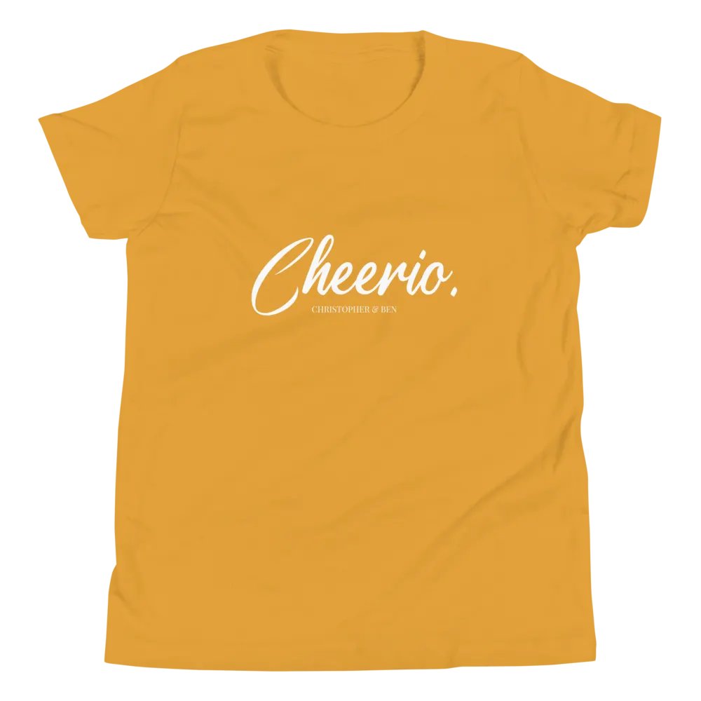 Cheerio Youth Soft Cotton Tee product image (83)