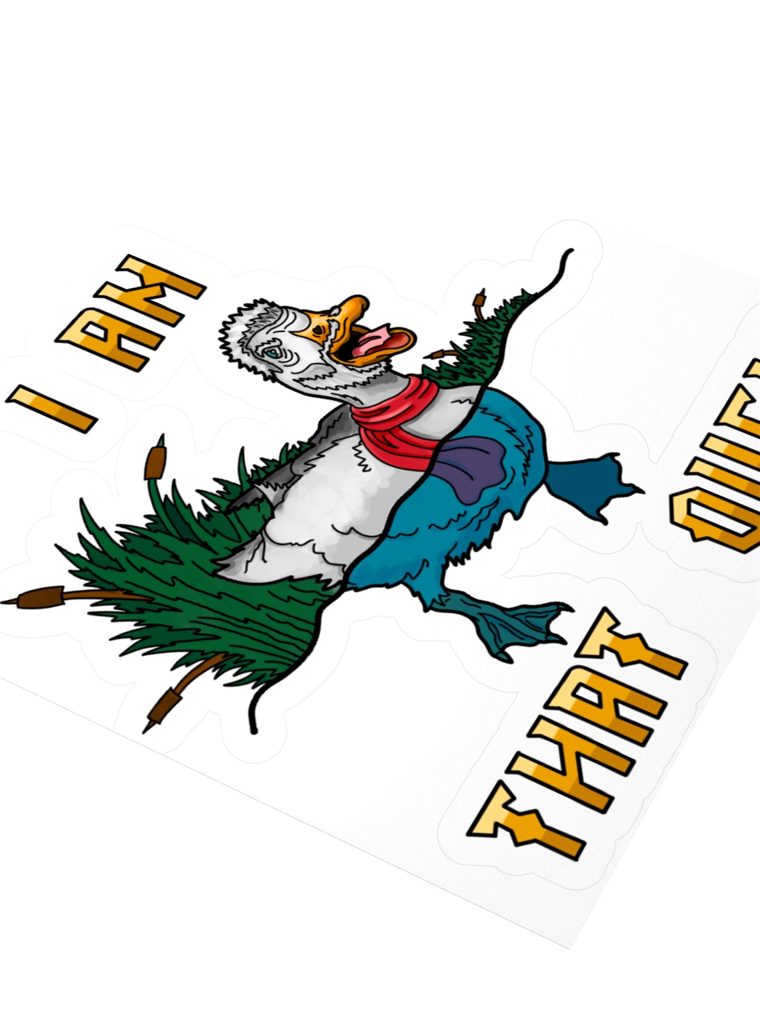 I Am That Duck Sticker product image (3)