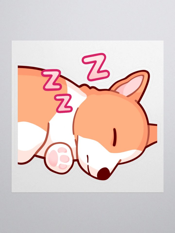 Snoozin' Clive Sticker product image (1)