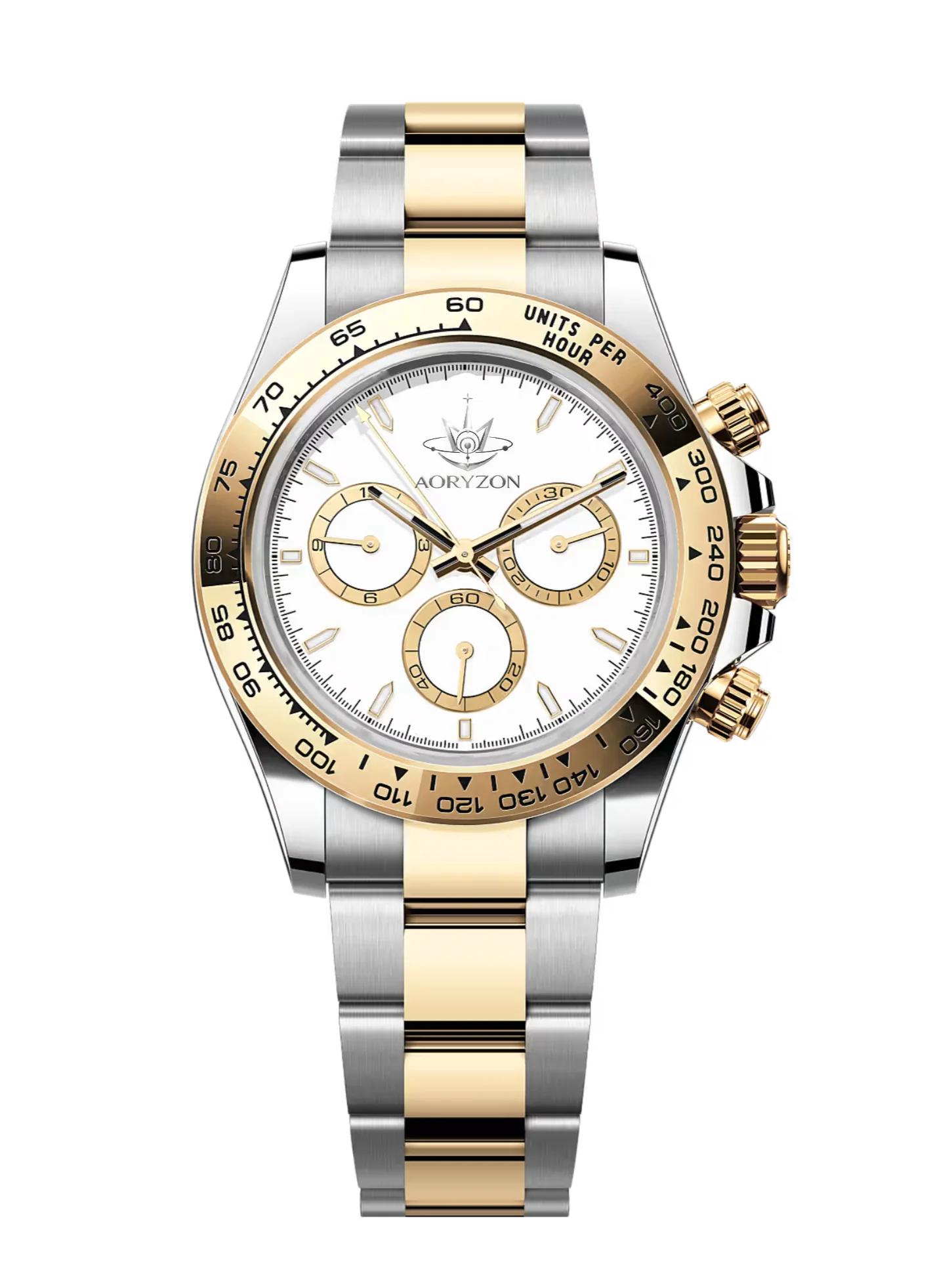 Aoryzon Supernova Chronograph – Two-Tone Gold Edition product image (1)