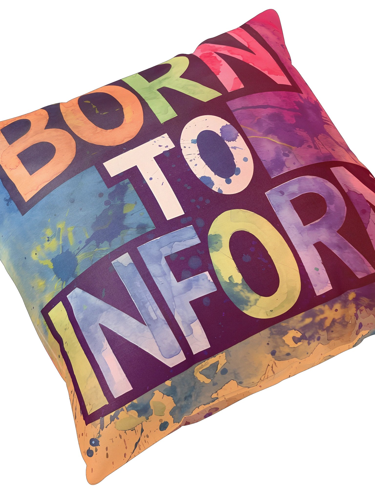 Born to Inform Manifestor Pillow product image (4)