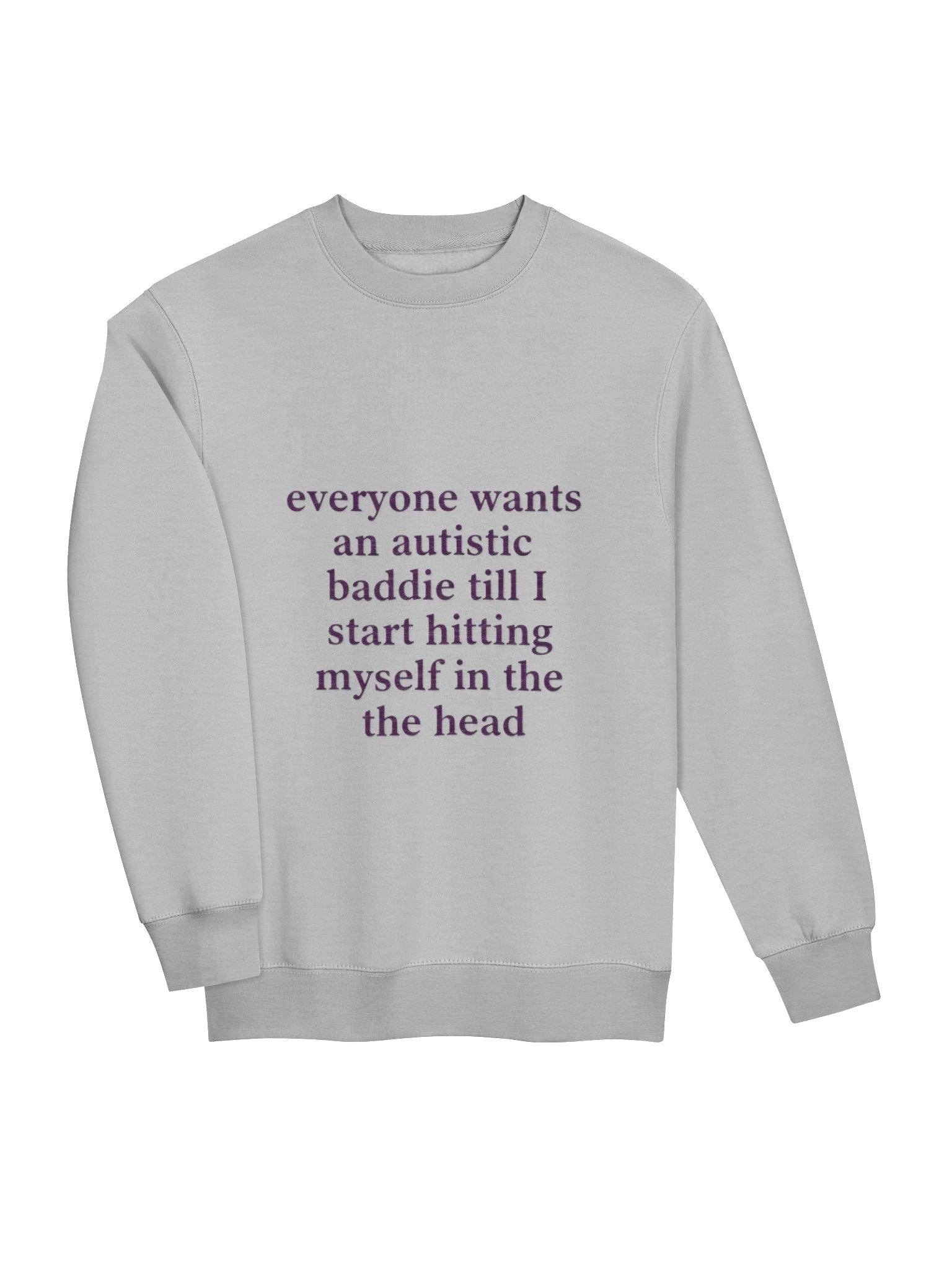 Autistic Baddie Crewneck product image (11)