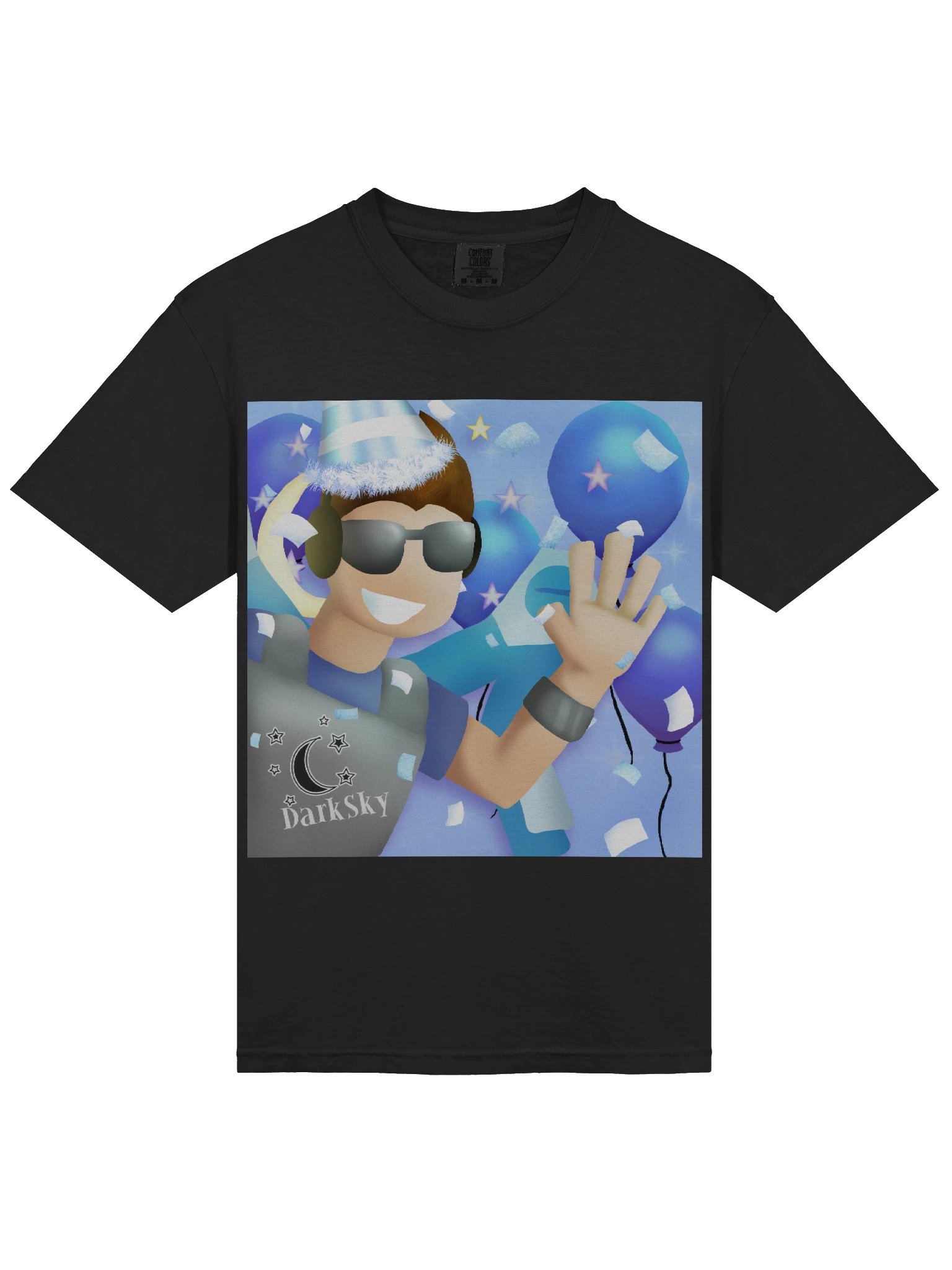 DarkSky Party Variant 2 Graphic T-Shirt product image (27)