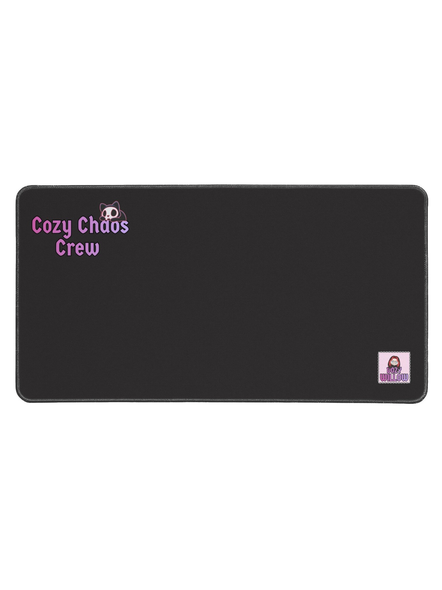 Cozy Chaos Crew Desk Mat 15.5" x 31.5" product image (1)