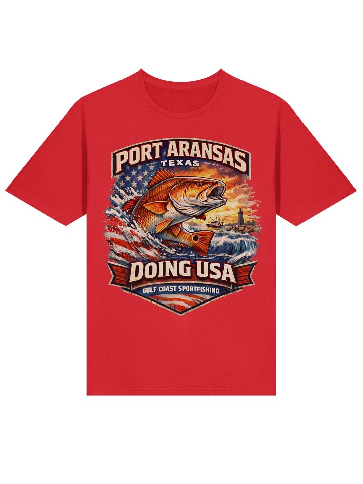 Port Aransas Sportfishing Tee - Front Print product image (94)