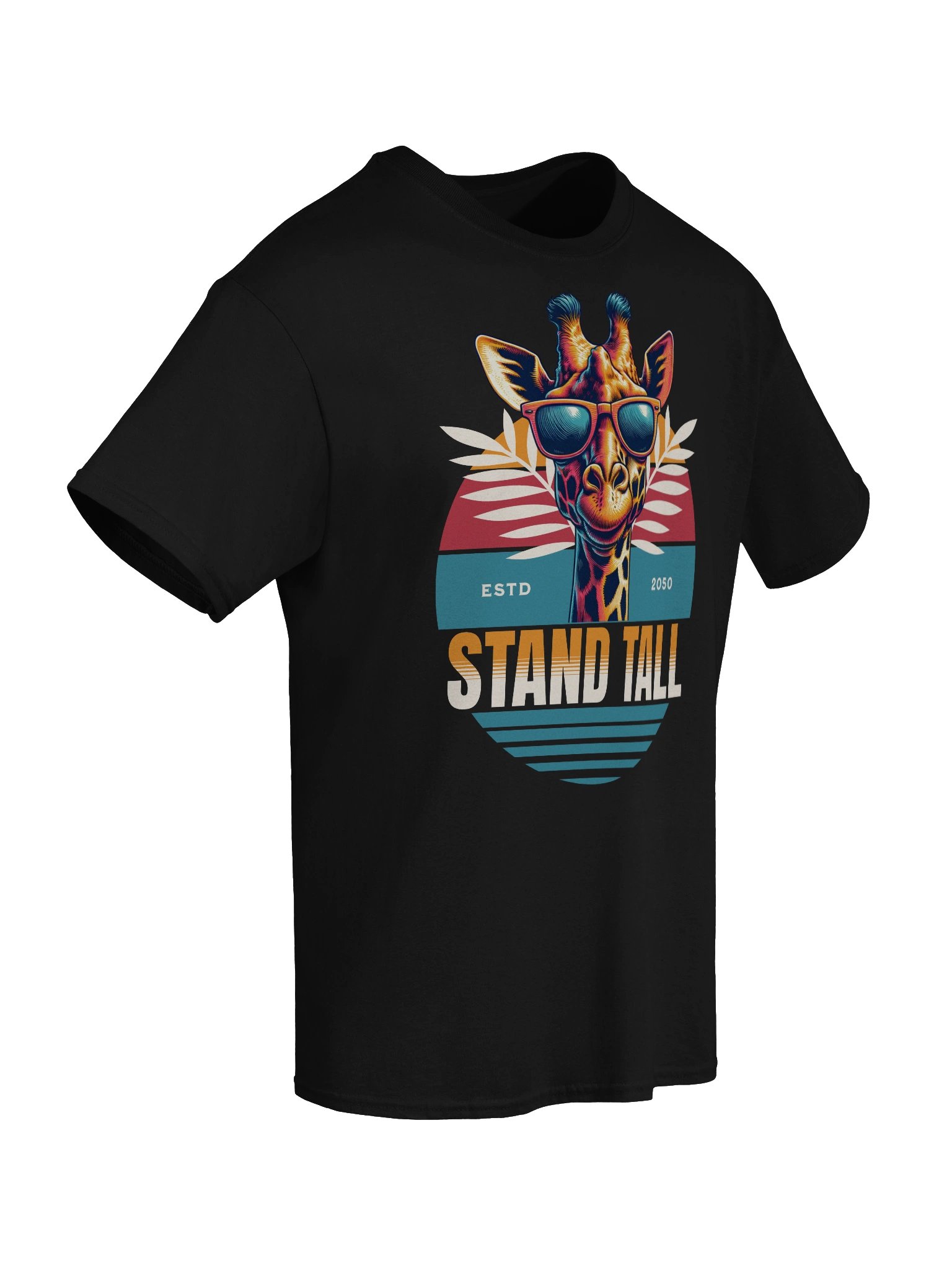 Y2K Inspired Stand Tall Giraffe T-Shirt for Summer Wear product image (65)