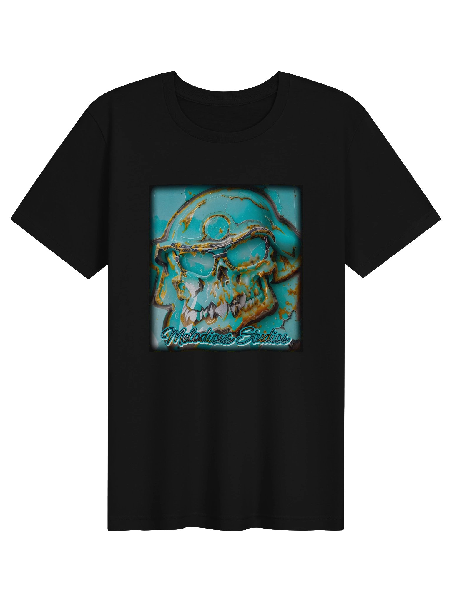 Melodious Turquoise Fusion Tee product image (1)