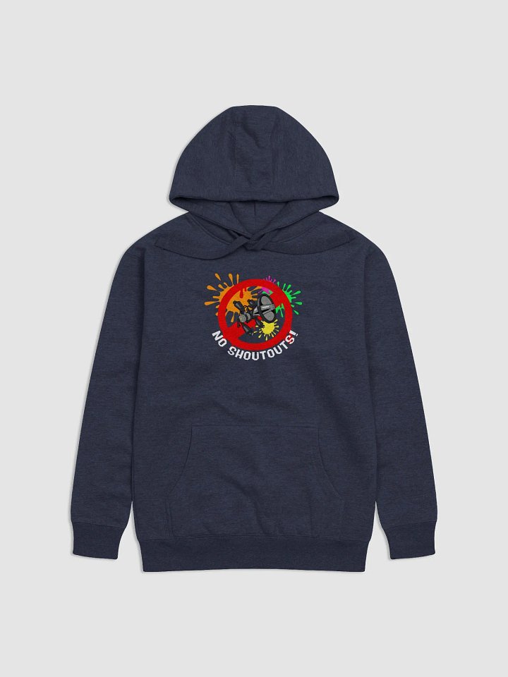 No Shoutouts! (Unisex Orange Edition Hoodie) product image (1)