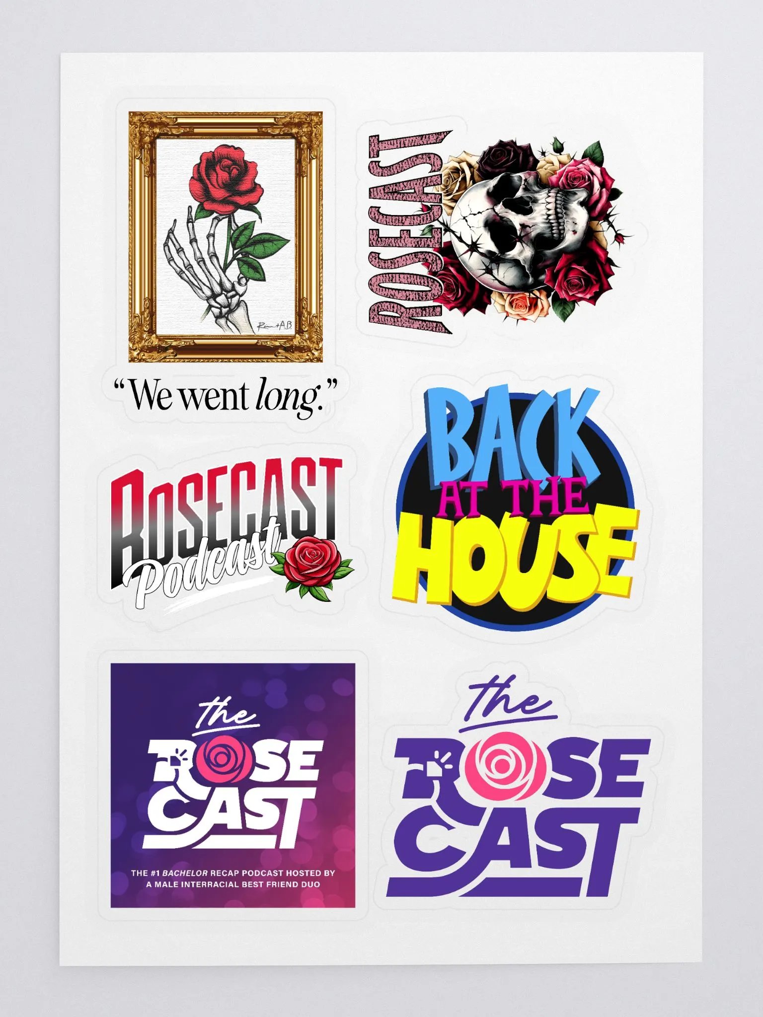 Rosecast Sticker Sheet product image (2)