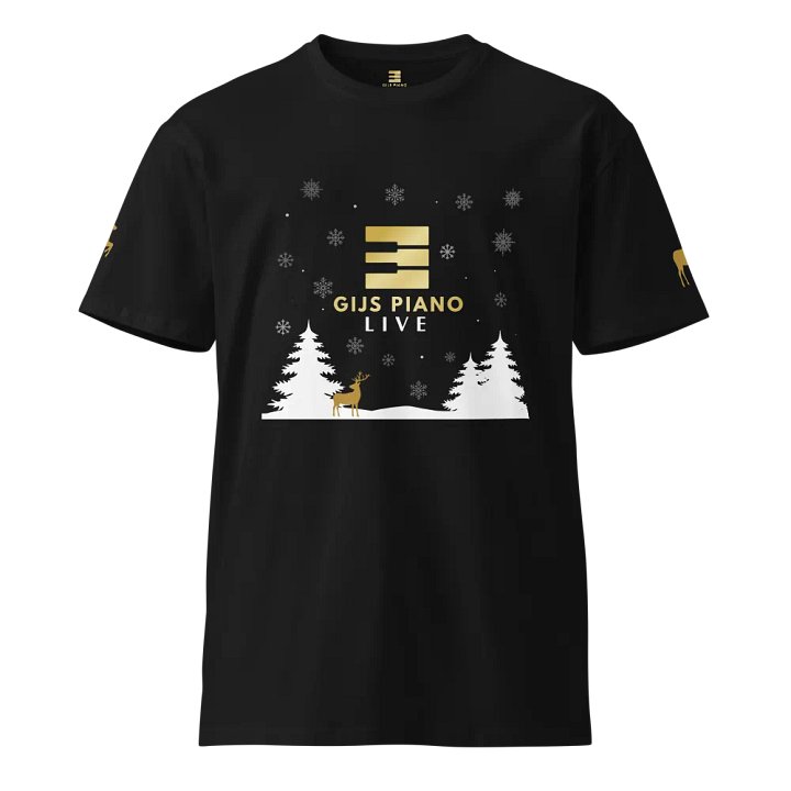 Winter Wonderland - AS Colour Unisex Premium T-Shirt (Gijs Piano LIVE) product image (1)
