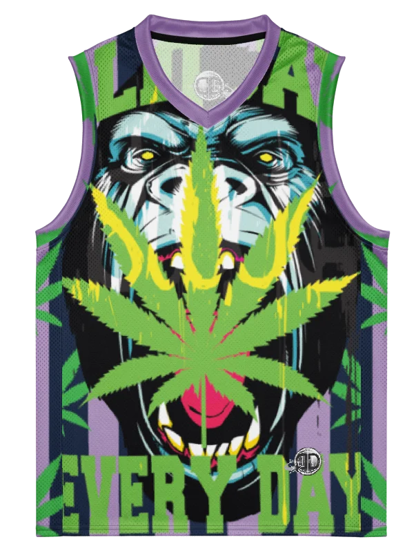 Gorilla Warfare - PURPLE | Basketball Jersey product image (1)