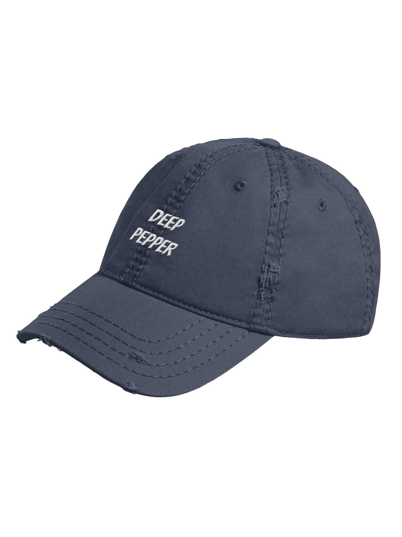 DeepPepper Distressed Dad Hat product image (4)