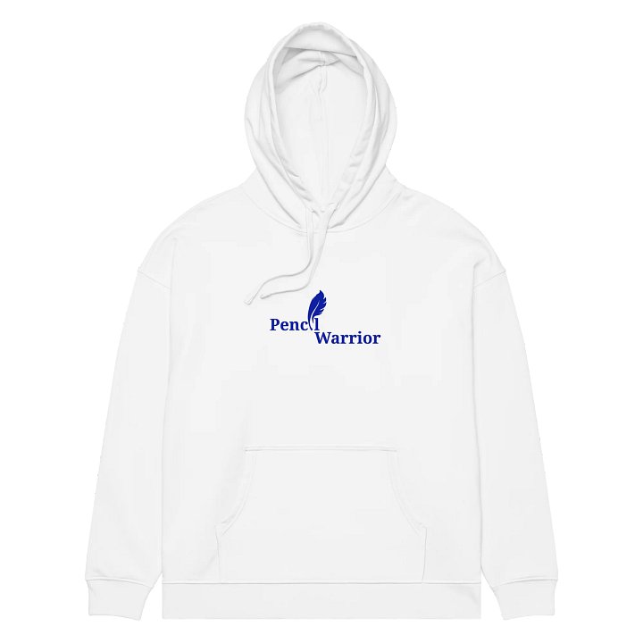 Feathered Pencil Warrior Organic Hoodie product image (2)
