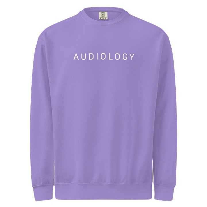 Audiology Comfort Colors Crewneck product image (29)