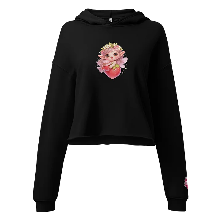 Strawberry Fairy Crop Hoodie product image (1)