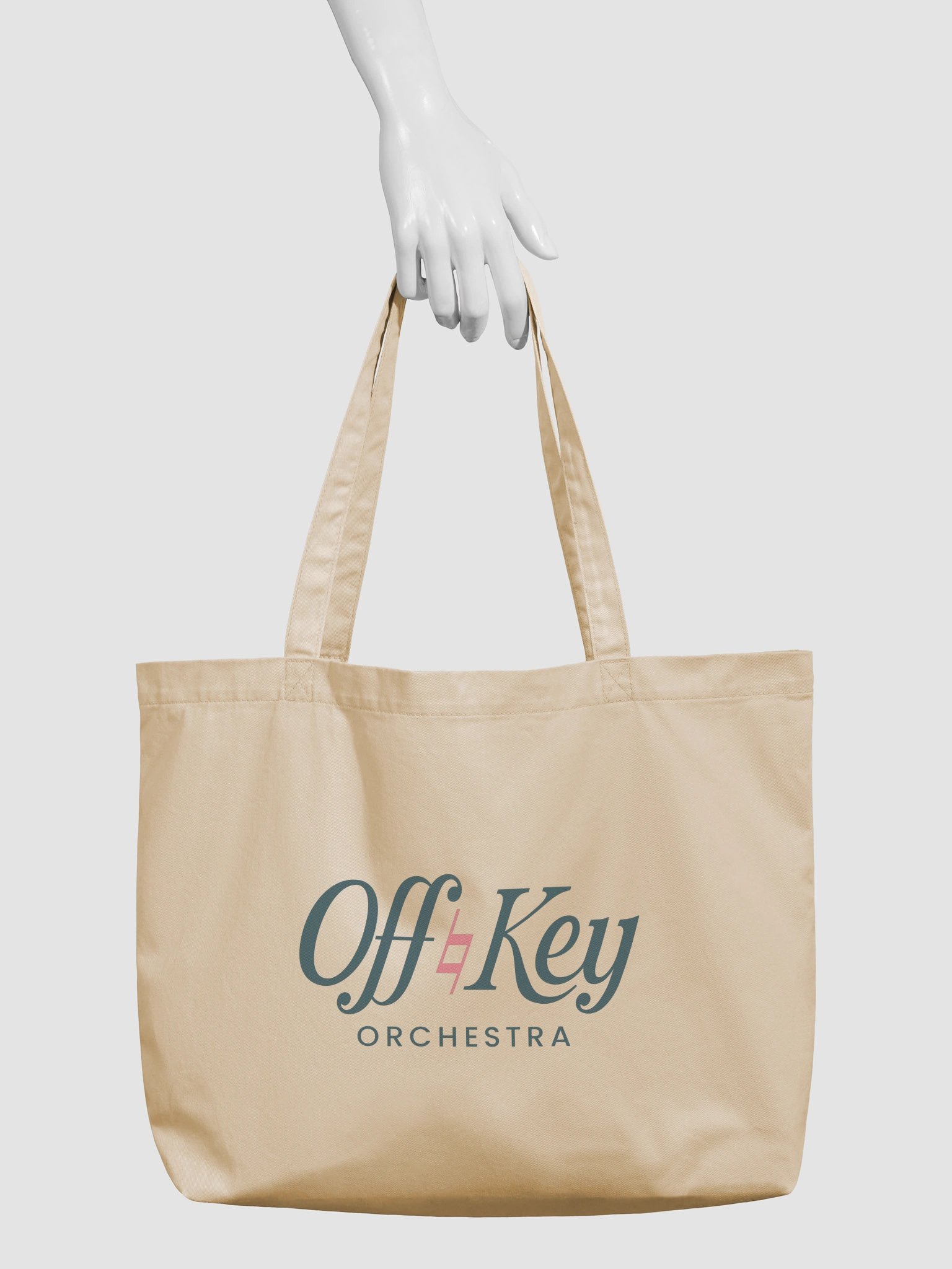 Econscious Organic Cotton Tote (Beige) product image (2)