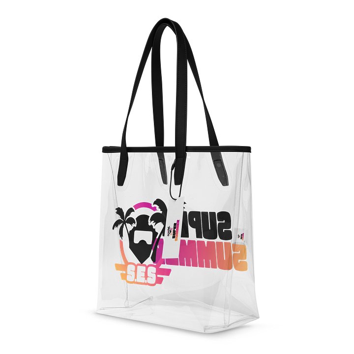 S.E.S Super Summer 26 - Gradient Logo Clear Beach Bag product image (1)