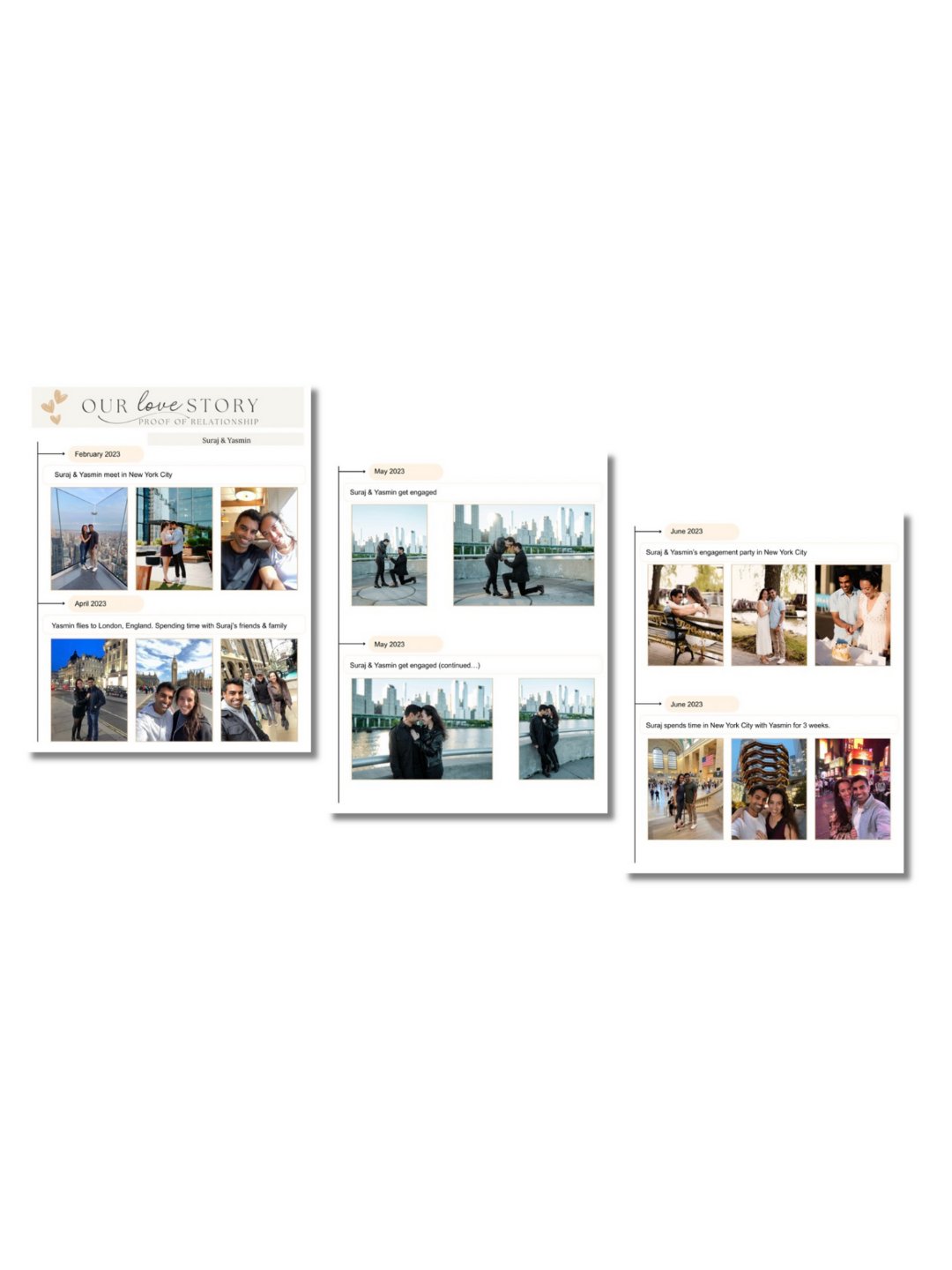 Proof of Relationship Template product image (2)