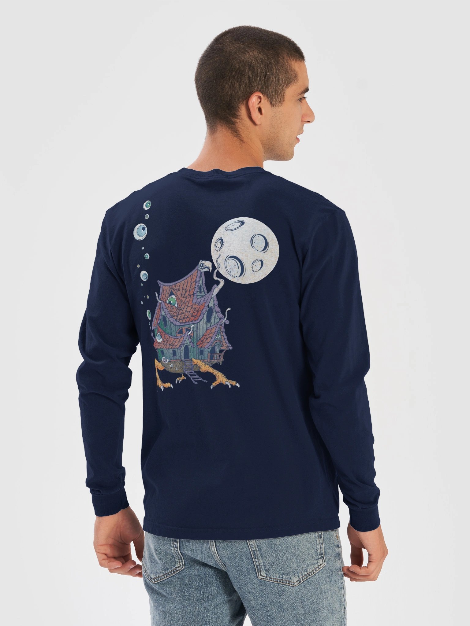 Baby Yaga - Comfort Colors 6014 Unisex Dyed Long Sleeve Shirt product image (4)