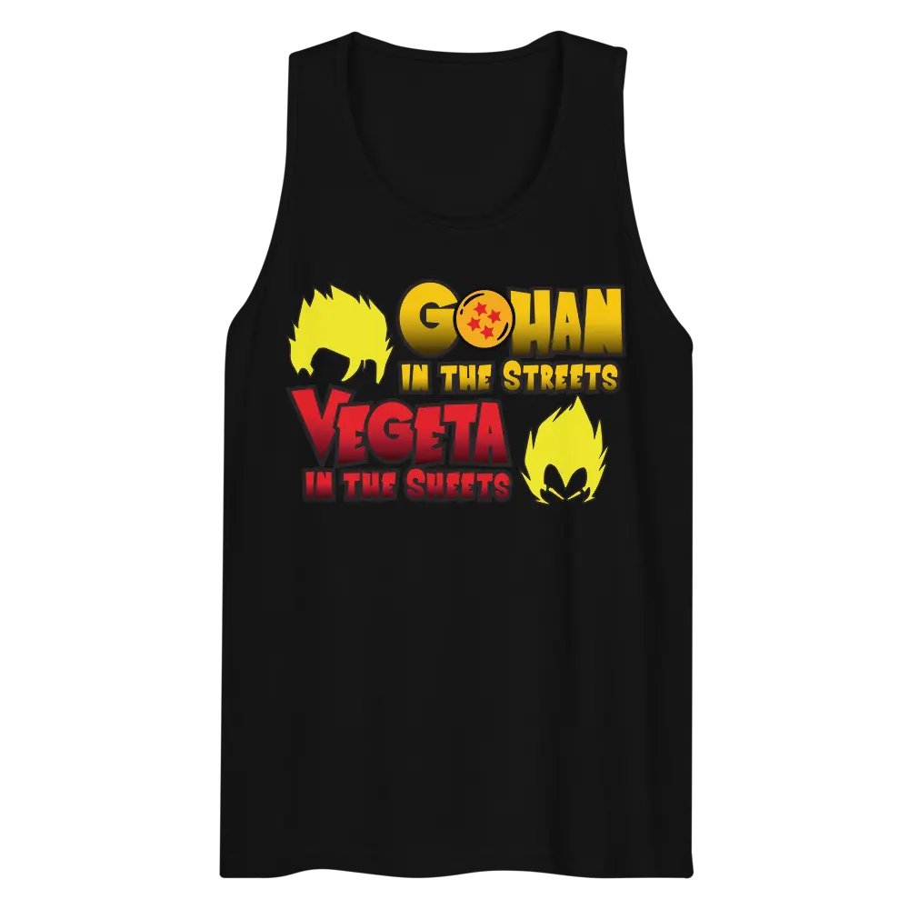 Gohan in the streets Colored Tank product image (10)
